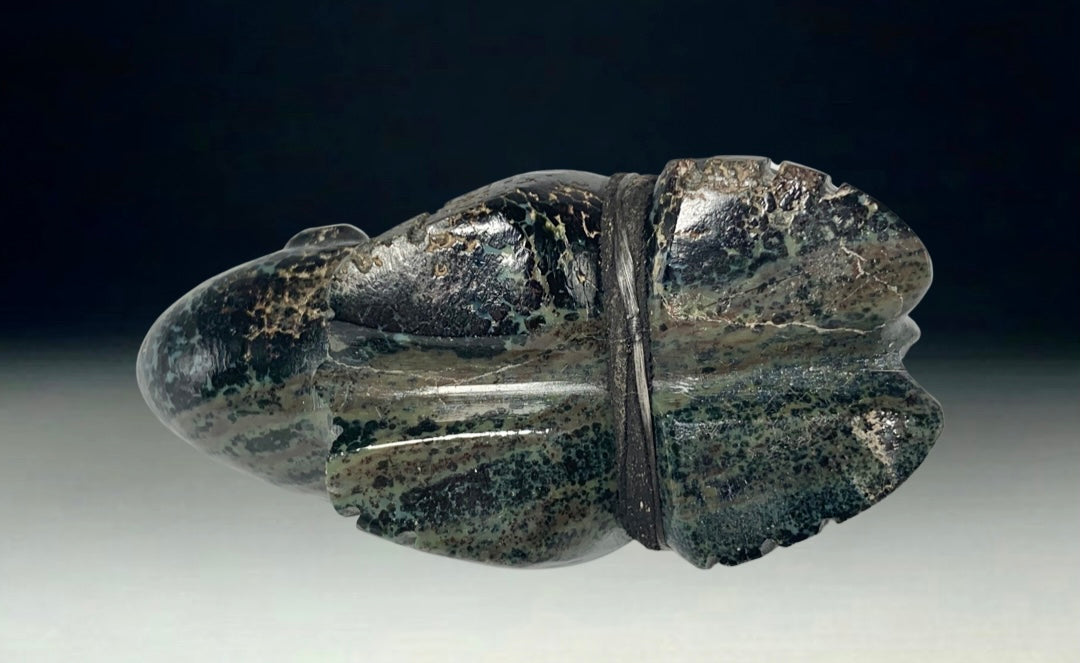 Native Zuni Carved Stone Frog Fetish By Anderson Weahkee (d.)