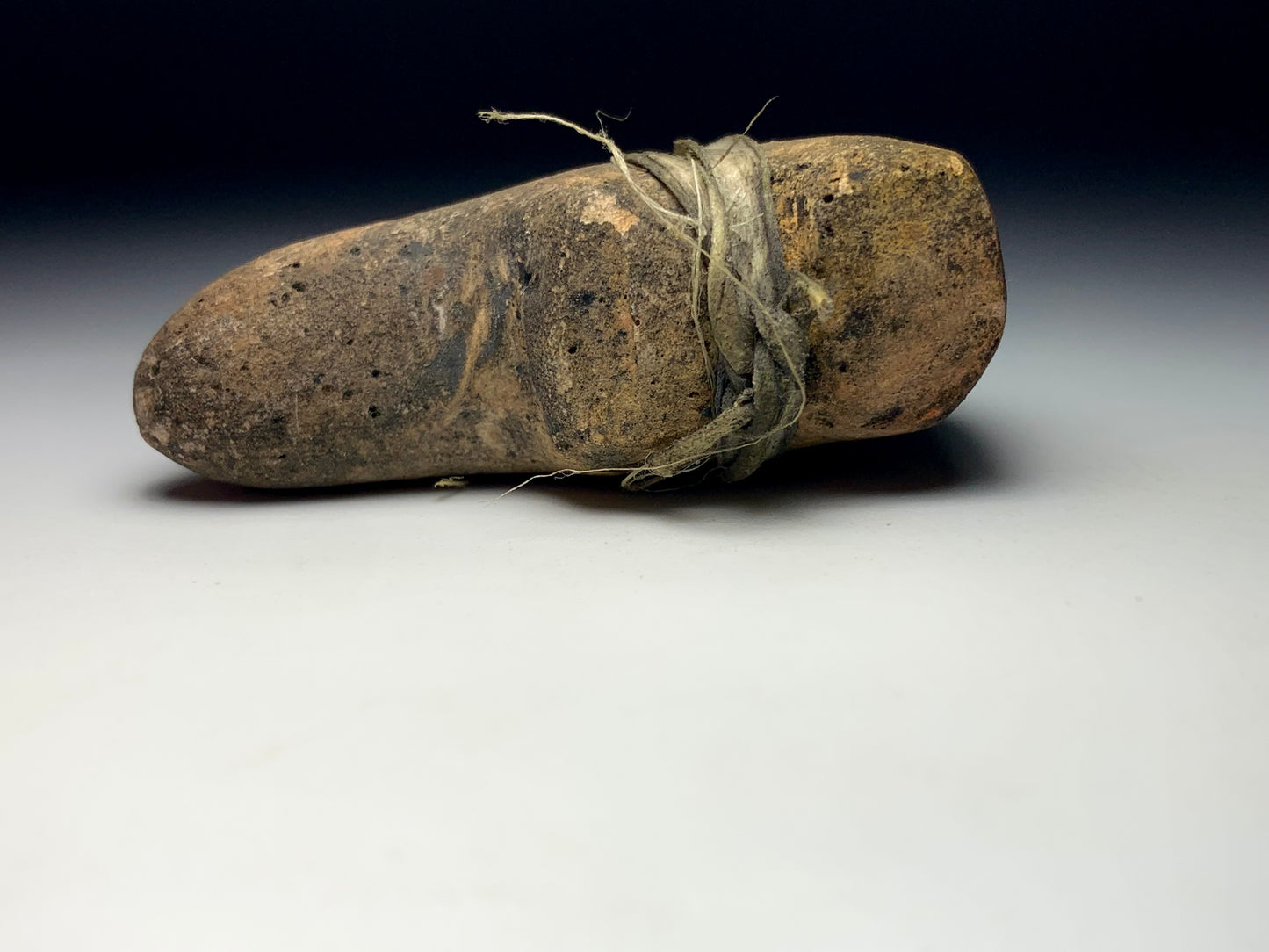 Rare Late 19th Century Native Zuni Carved Deer Antler Bear Fetish