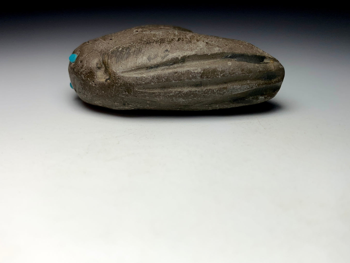 Mid Century Native Zuni Carved Stone Directional Bird Fetish By Theodore Kucate (d.)